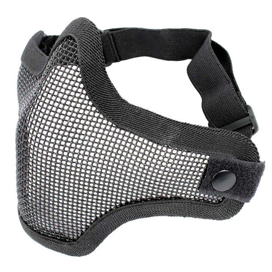 Steel Mesh Half-Face Mask