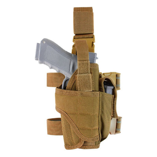 Condor Tornado Tactical Leg Holster Coyote Brown - Right Hand