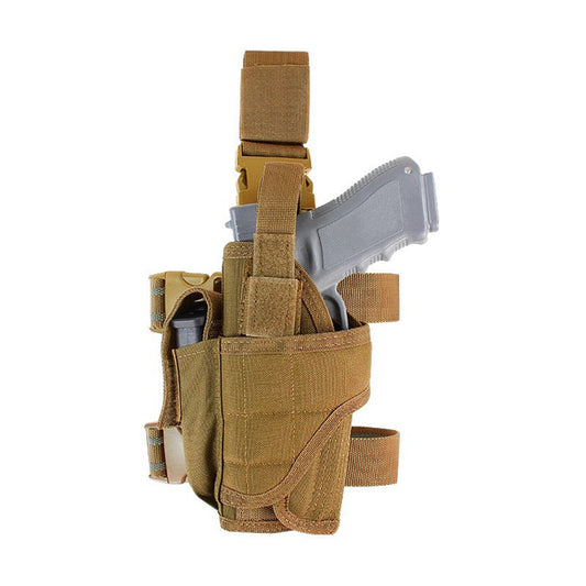 Condor Tornado Tactical Leg Holster Coyote Brown - Left Hand