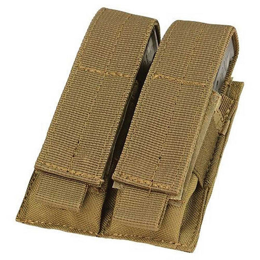 Condor Double Pistol Magazine Pouch - Coyote Brown